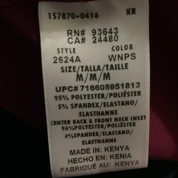 Cherokee Women's Infinity Round Neck Top Size M - Picture 5 of 6